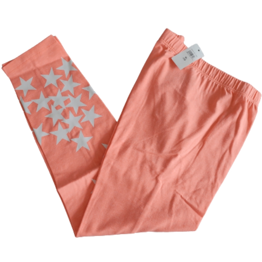 Gap kids girls printed ankle length leggings, Xl/ 12-13, orange